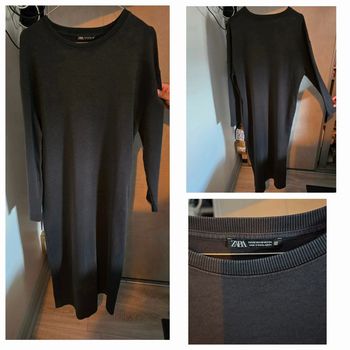 Robe grise chiné zara