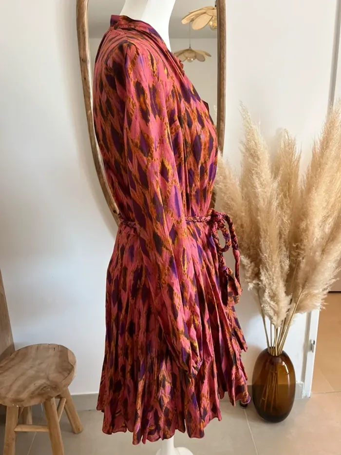 Robe multicolore Jane Wood - photo numéro 3