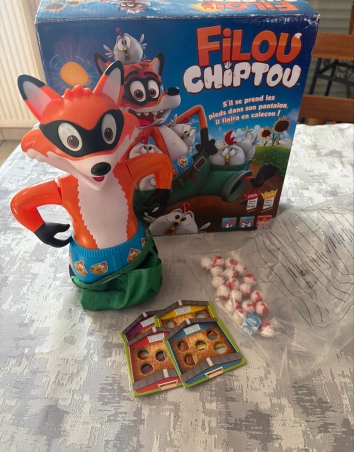 🎲✨ Jeu Filou Chiptou – Goliath – Dès 4 ans – TBE