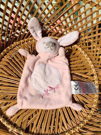 Doudou lapin rose Z