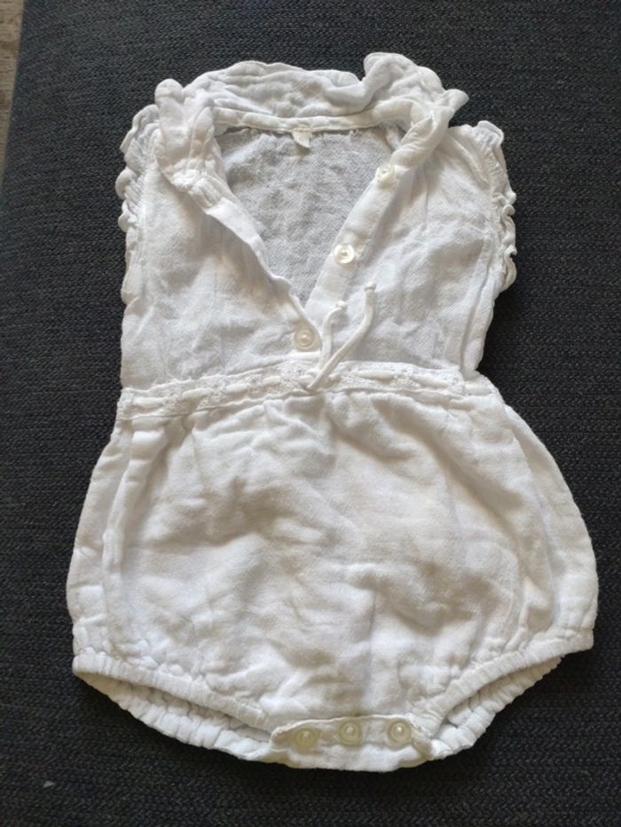 Combi short taille 6 mois