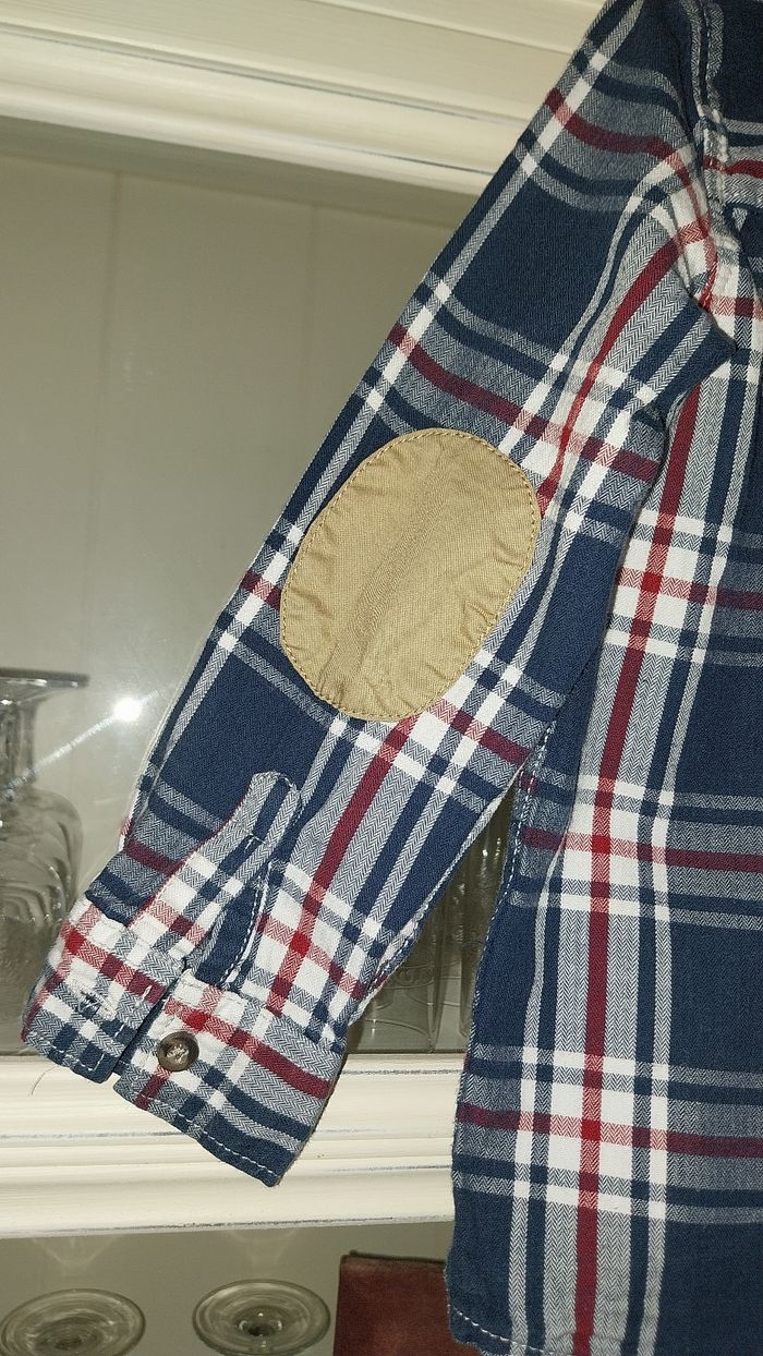 Chemise bucheron by H&M état neuf 12/18mois - photo numéro 6