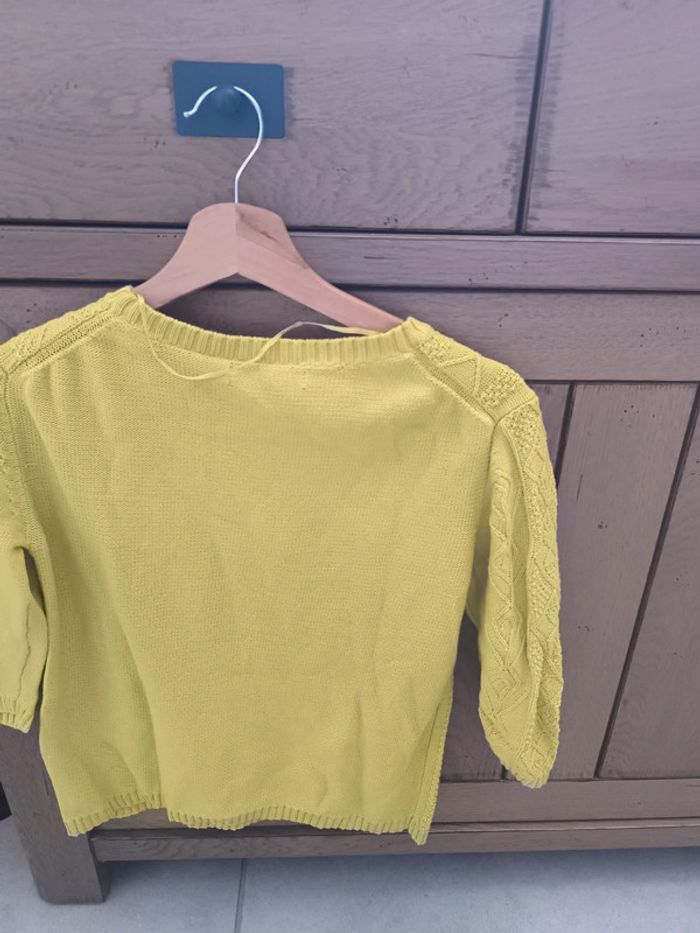 Pull 100% coton monoprix femme taille 2 - photo numéro 2