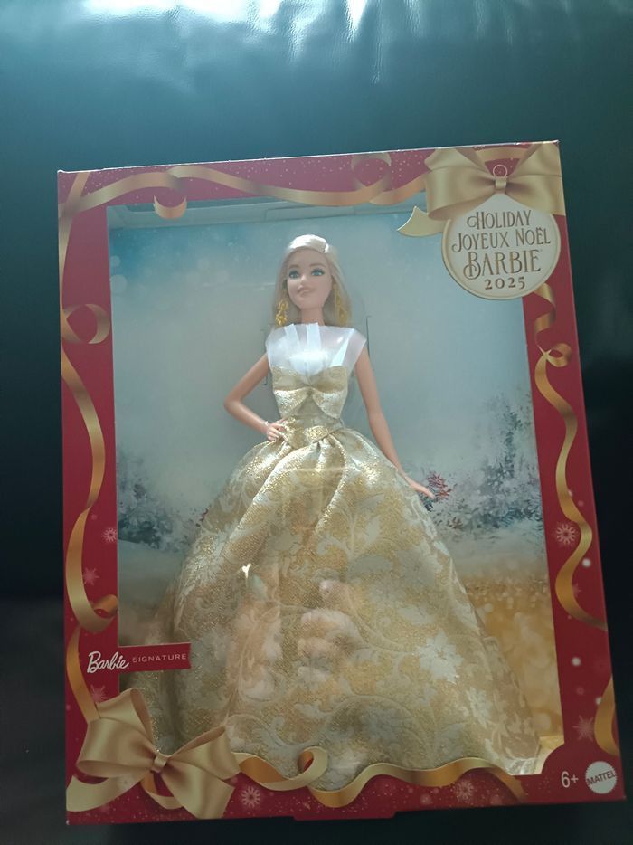 Barbie-poupée barbie joyeux noël 2025 - photo numéro 4