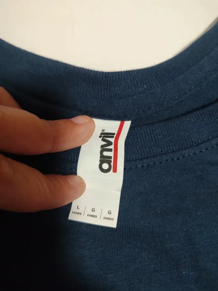 T-shirt femme anvil taille L - photo numéro 3