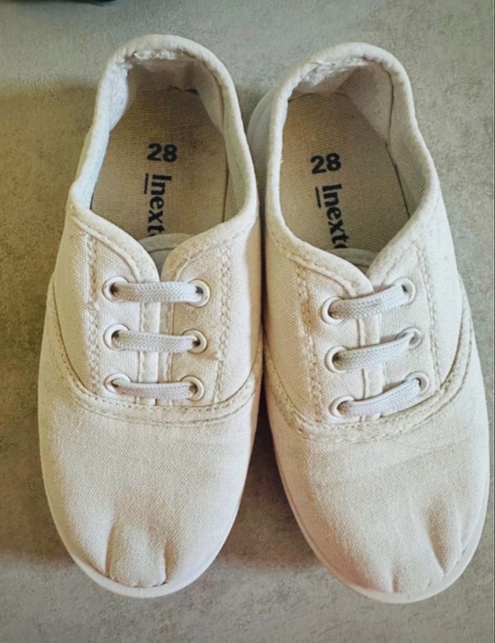 🌼espadrille blanche pointure 28🌼 - photo numéro 5