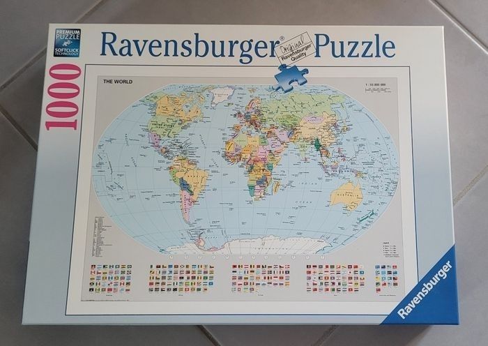 Lot de 4 puzzles 1000 pièces bon état - photo numéro 4