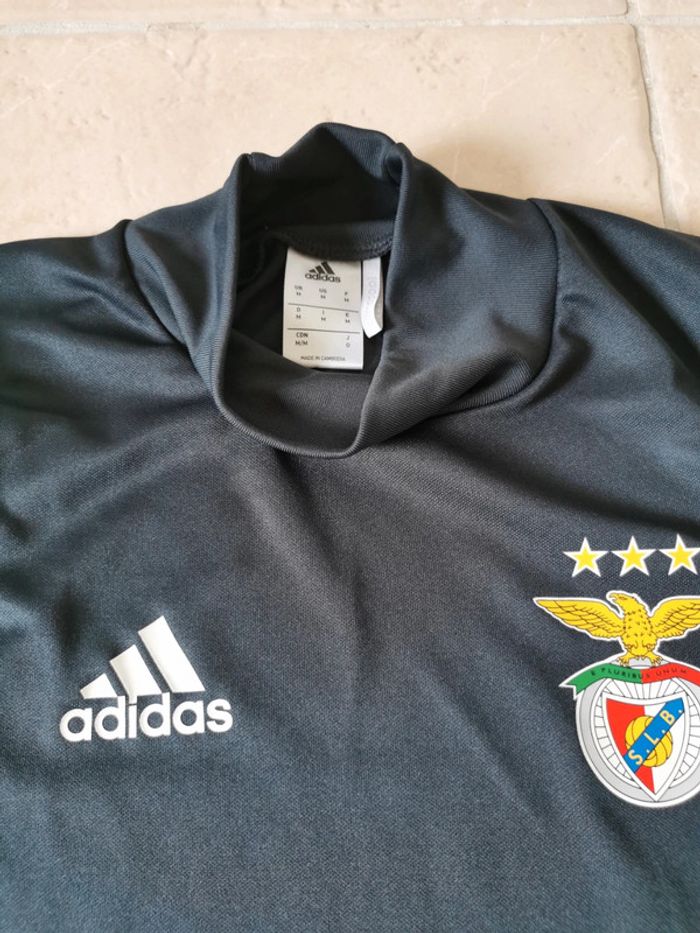 Haut de survetement adidas benfica - photo numéro 3