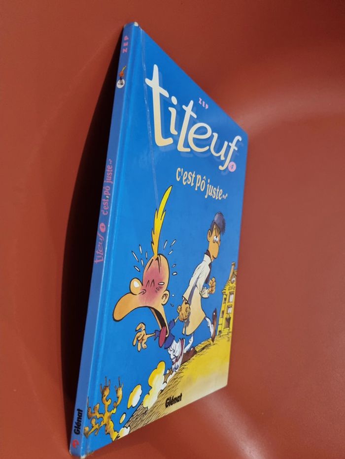 lot de deux bd de titeuf tome 1 et 4 état très correct - photo numéro 13
