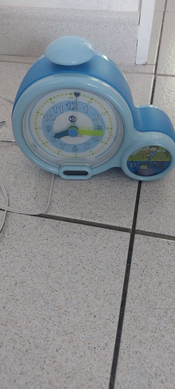 Mon 1er réveil kid'sleep clock bleu