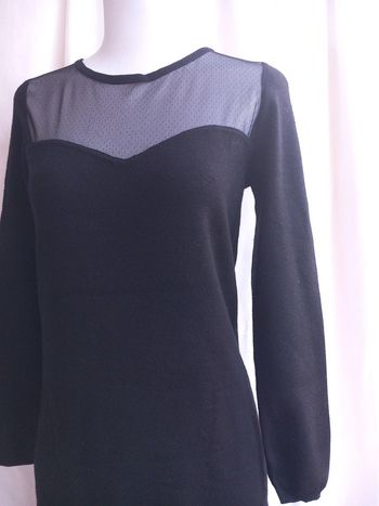 Robe pulls avec dentelles