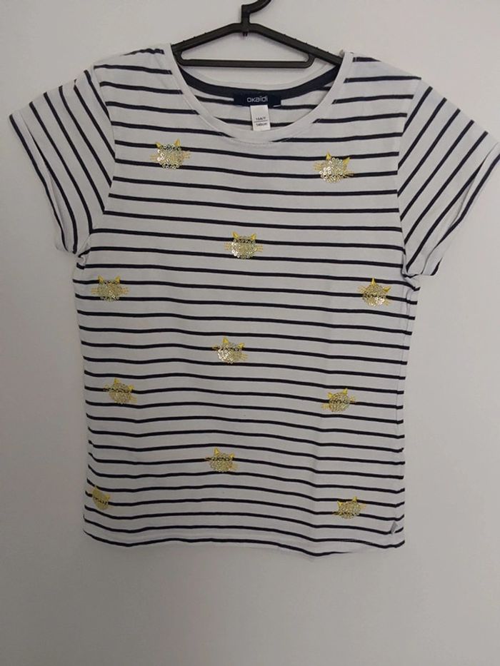 T shirt okaïdi fille 10 ans