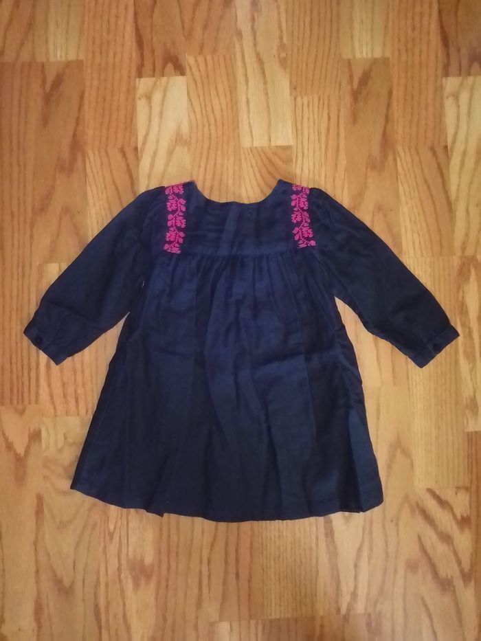 Robe brodée Bout'chou 9 mois Neuve - photo numéro 3
