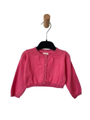 Gilet court (boléro) rose - Tape à l'oeil 6 mois