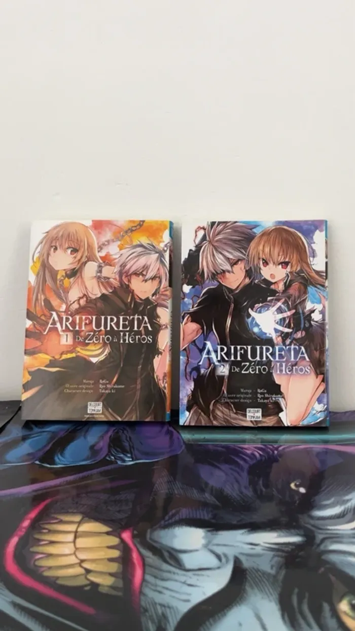 Manga - Arifureta De zéro à héros tomes 1 et 2 FR