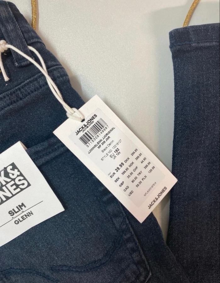 Jeans garçon - neuf - Jack&Jones - Taille 12 ans - photo numéro 5