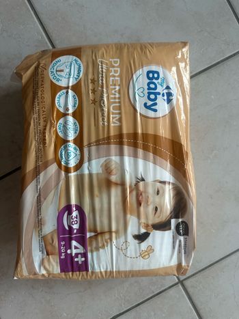 1 paquet de couches carrefour taille 4+