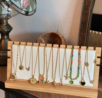 Collier doré en acier inoxydable – modèle au choix