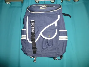 cartable sac a dos bleu