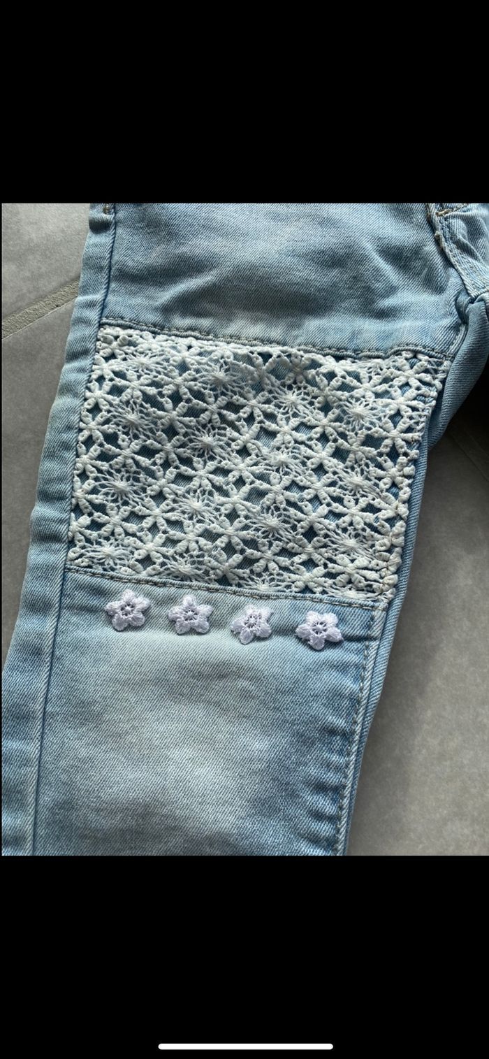 Jean avec broderie 4 ans - photo numéro 6