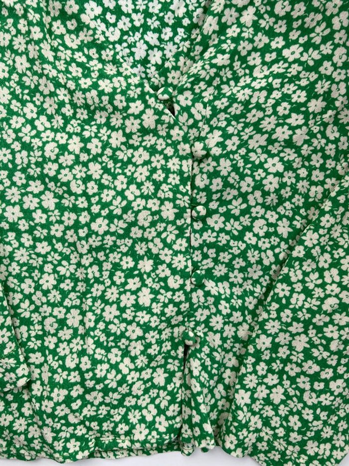 Blouse croisée boutons - photo numéro 2