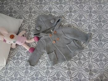 Gilet mixte 0/3mois 🤍🩶