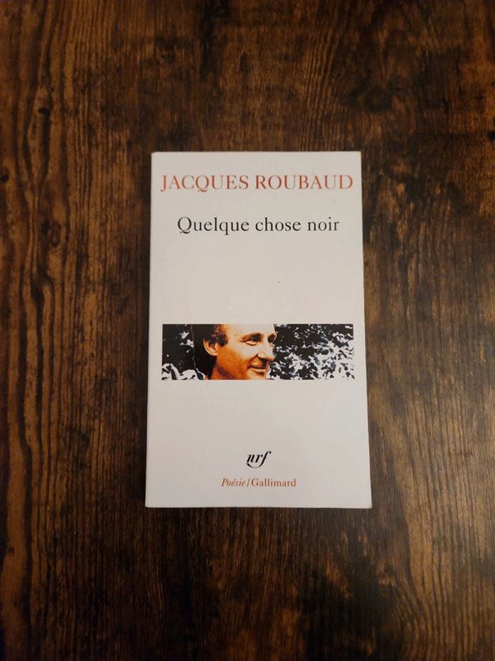 Livre : Quelques chose noir