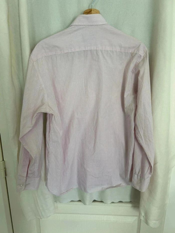 Chemise rayée rose - photo numéro 5