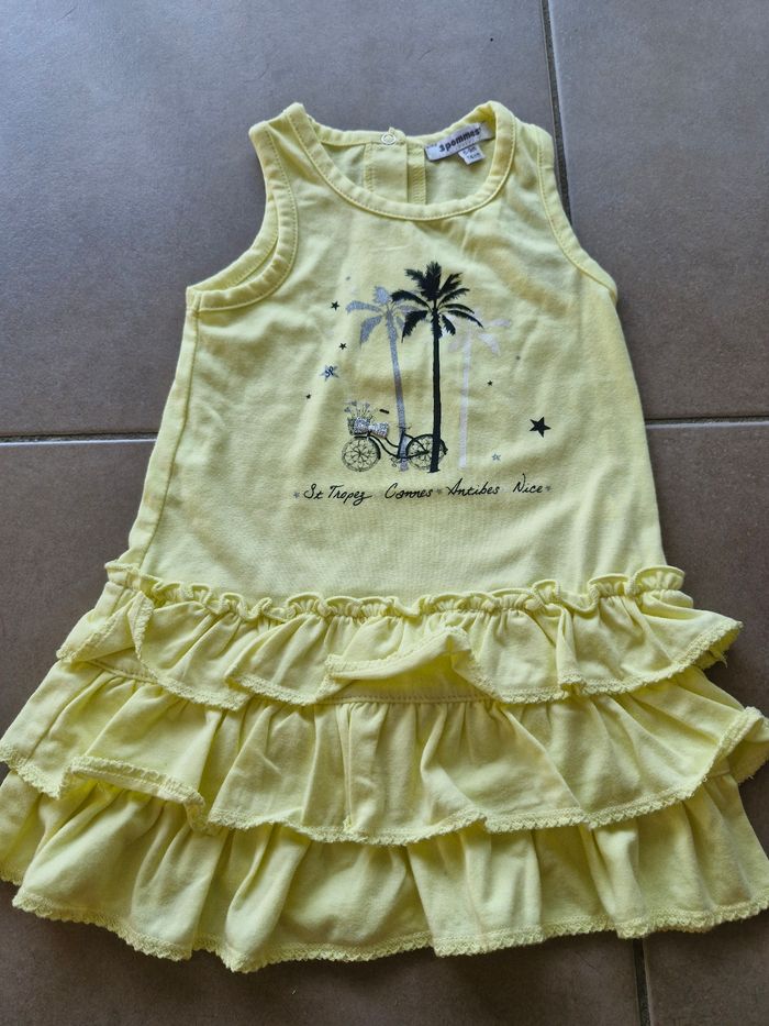 Lot 2 robes jaunes - photo numéro 5