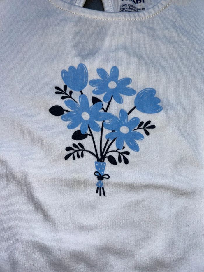Lot de 2 t-shirts et short bébé fille Kiabi - photo numéro 3