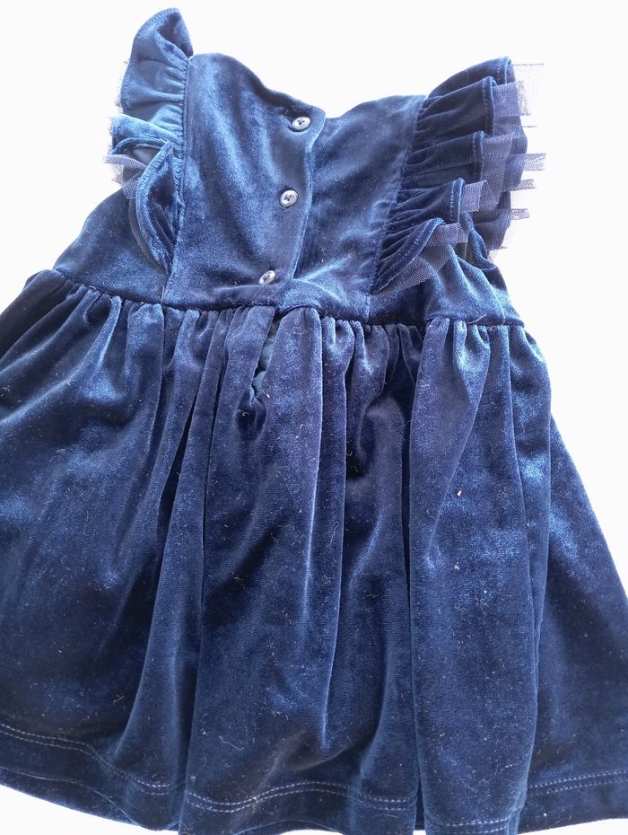 Robe velours Tex 6 mois - photo numéro 2