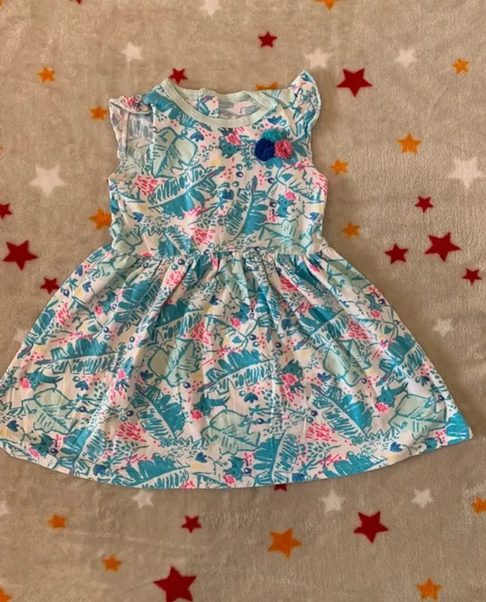 Lot 3 Robes Petit Béguin Multicolores taille 5 ans - photo numéro 2