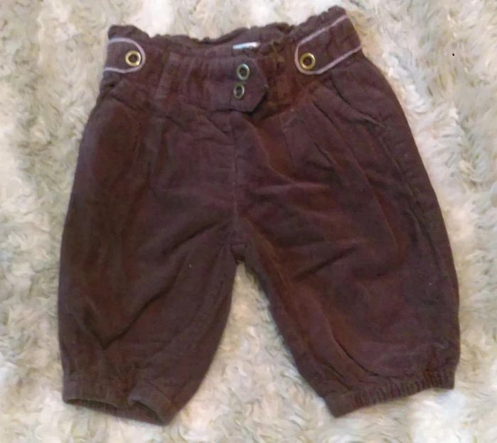 Pantalon, fille, hiver, violet 3 mois ou 60 cm - Cocoon -2 vêtements achetés le 3ème offer - photo numéro 2