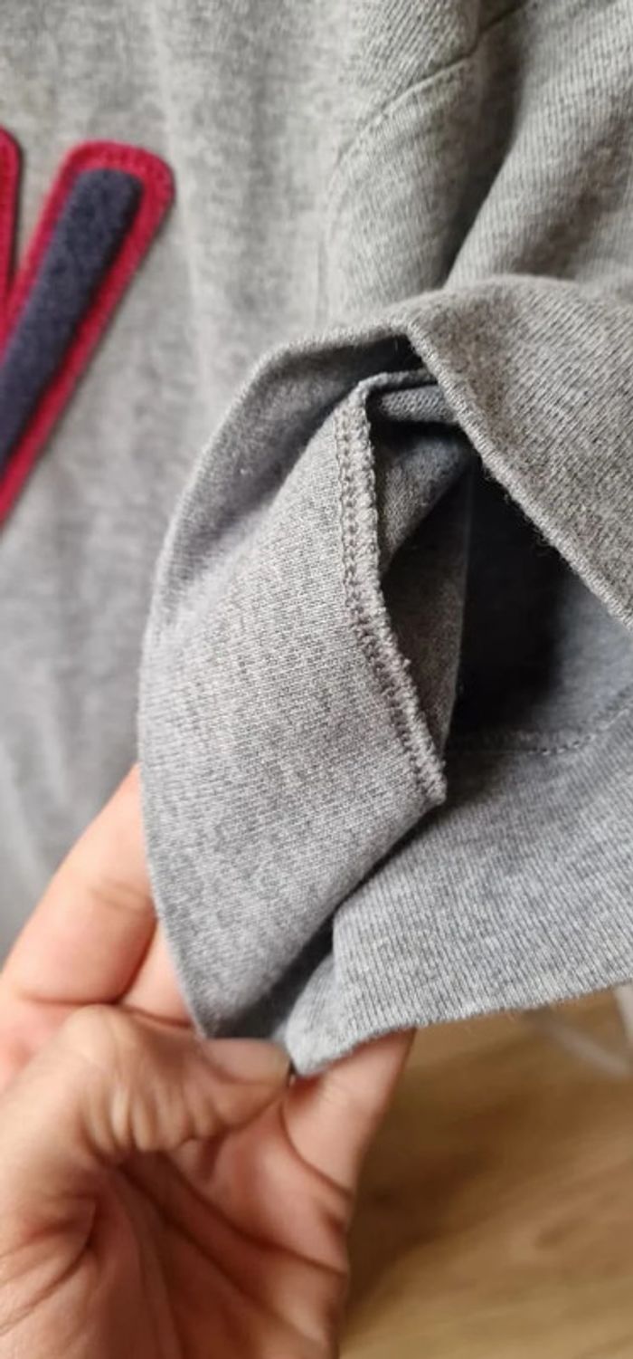 T-shirt Nike NSW / taille XS / brodé / gris / très épais / homme - photo numéro 7