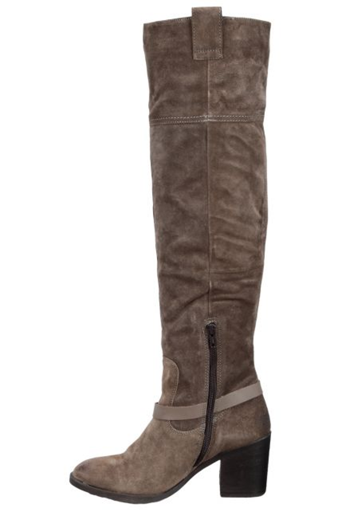 Bottes TEXTO en Cuir MARRON T 38 - photo numéro 2