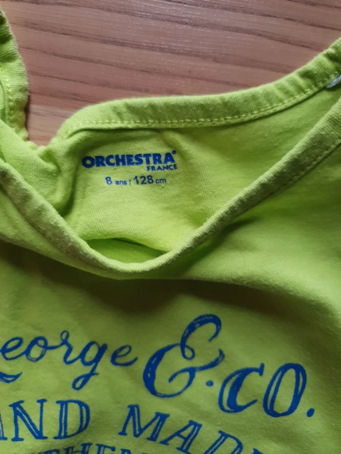 débardeur orchestra fluo 8 ans - photo numéro 3