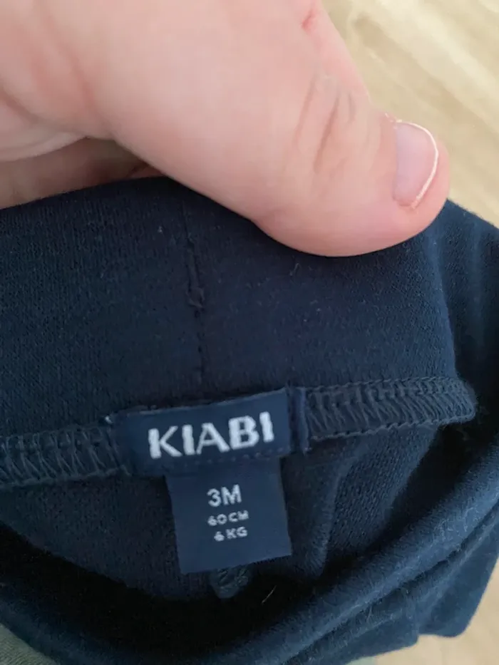 Lot de 2 pantalons bébé 3 mois - photo numéro 3
