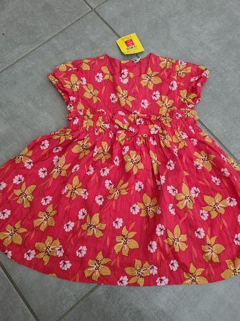 Robe ete fille bebe 12 mois neuf