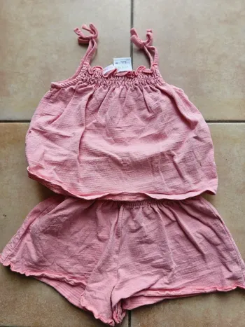 Ensemble bébé fille été