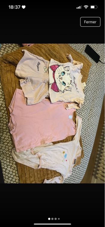 Lot pyjamas bodys