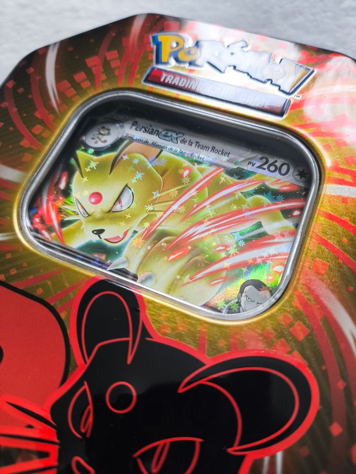 Pokébox Pokémon Persian (vide) + carte promo Persian ex SVP 218 - photo numéro 2