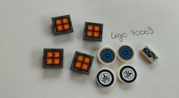 Lot de pièces du lego 70003