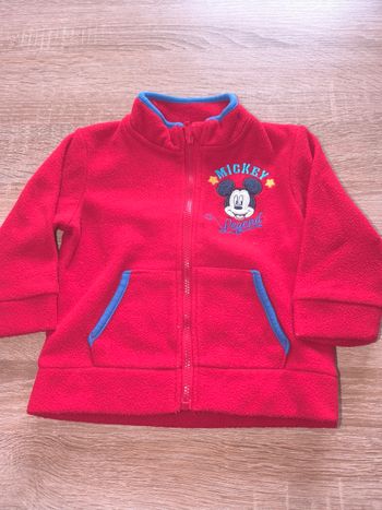 Veste zippée mickey
