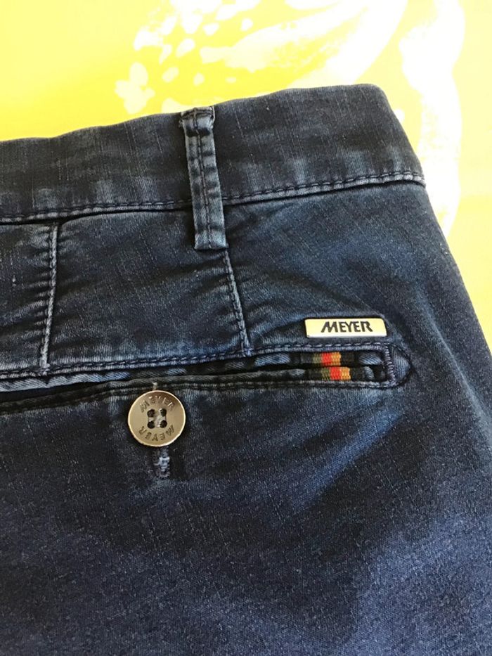 pantalon homme coton MEYER marine taille 52c / 92.Verifiez vos mesures pas de retour - photo numéro 5