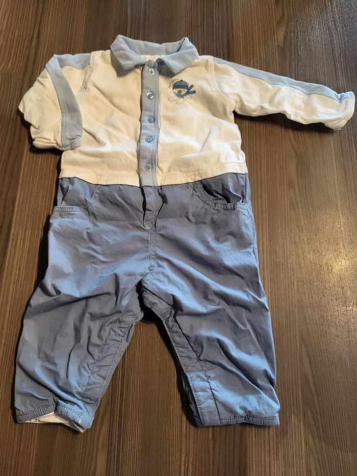 Ensemble combinaison taille 9 mois (71 cm)