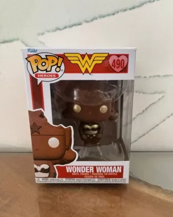 Figurine funko pop Wonder woman chocolat 490