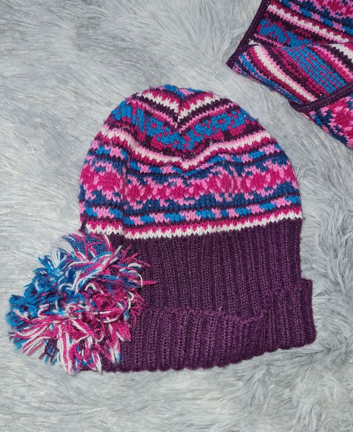 ensemble bonnet écharpe fille 2 ans - photo numéro 4