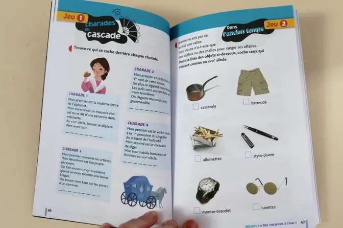 Livre Romans-jeux pour réviser "L'énigme des vacances : Drôles d'époque" du CM1 au CM2 (9-10 ans) - photo numéro 5