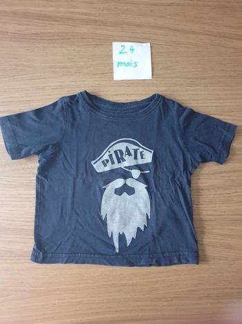 Tee-shirt manches courtes pirate