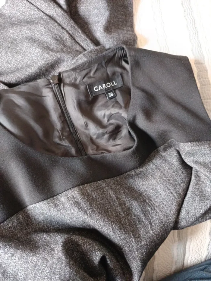 Robe Caroll t.38 laine/viscose - photo numéro 13